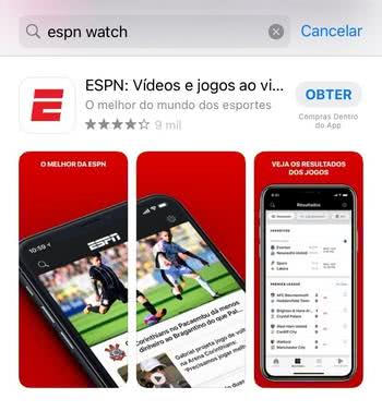 ESPN Watch para iOS ESPN Watch para iOS