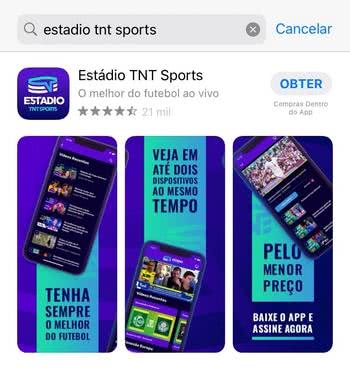 TNT Sports Stadium para iOS TNT Sports Stadium para iOS