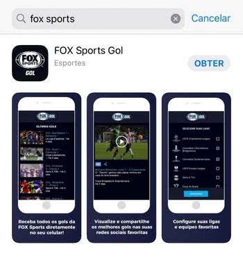 Fox Sports para iOS Fox Sports para iOS