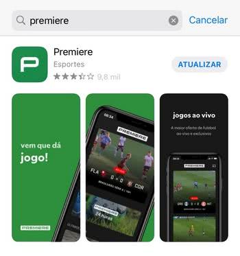 Premiere Play para iOS Premiere Play para iOS