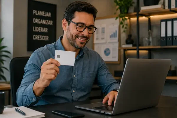 Solicitar cartão de crédito empresarial